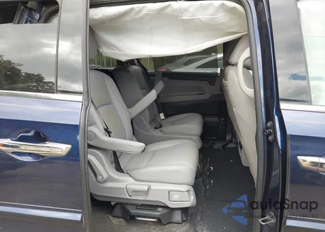 2018 Honda Odyssey Elite из США, поврежденный, VIN 5FNRL6H92JB030933